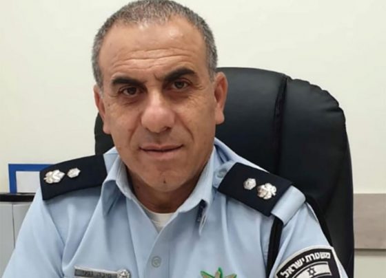 מיכה גפני מפקד תחנת משטרת חדרה