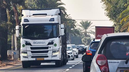 משאיות כבדות פרדס חנה כרכור בעיות תחבורה