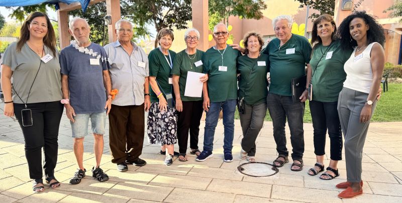 קבוצת הותיקים של חדרה שכונת בית אליעזר פעילויות