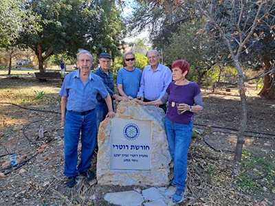 פעילות חורשת רוטרי זכרון יעקב