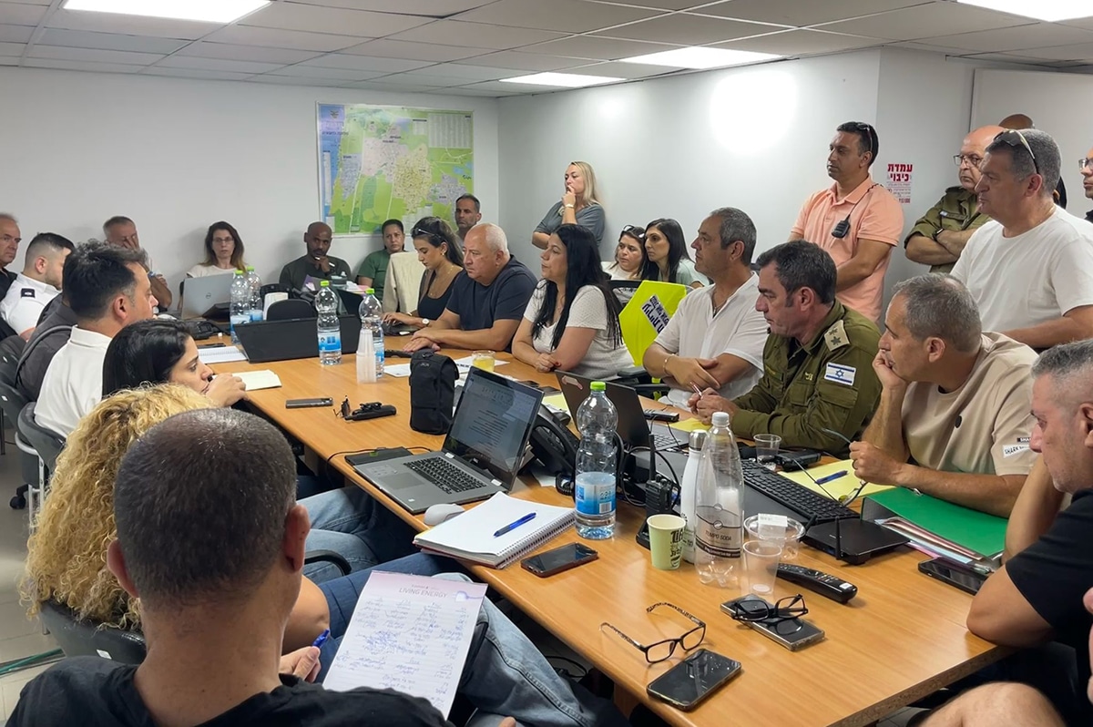 ניר בן חיים בחמ"ל העירוני