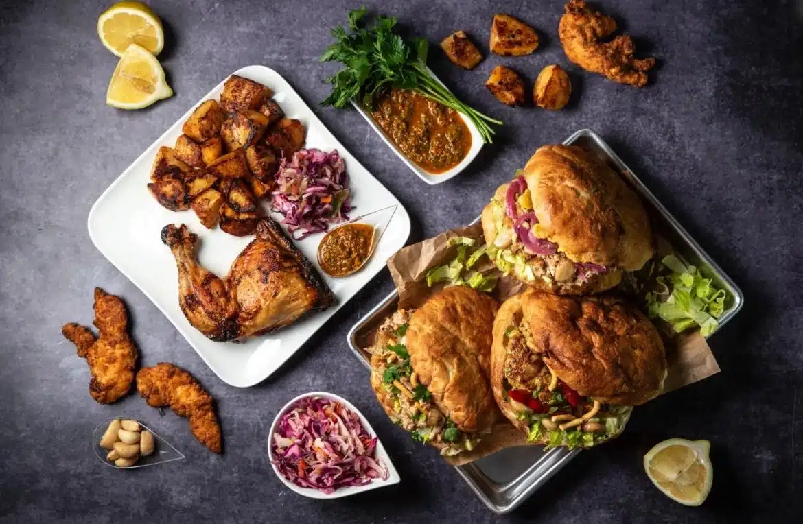 אוכל קולינרי: עוף צלוי בפקה פקה