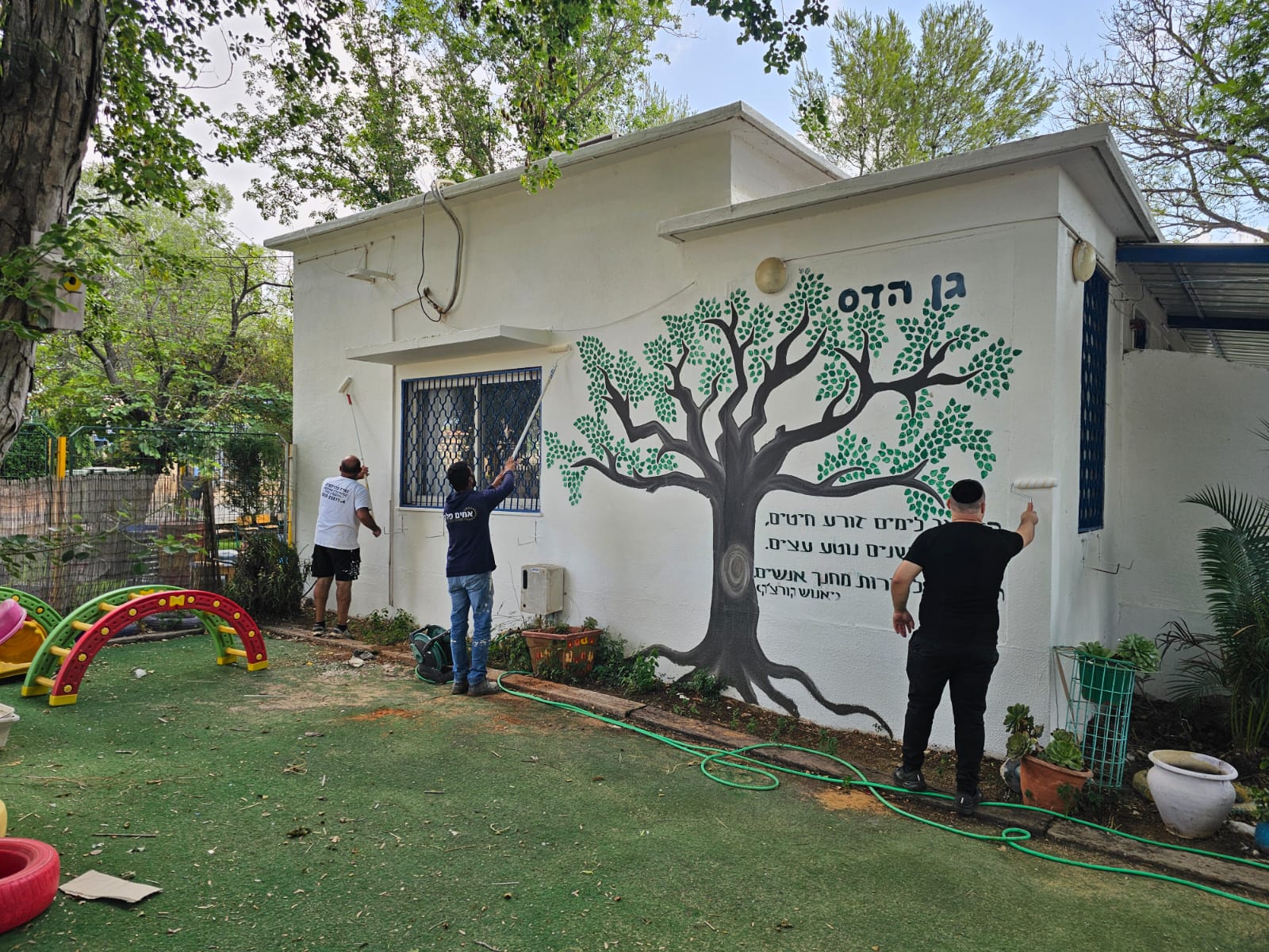 שיפוץ מוסדות חינוך בפרדס חנה