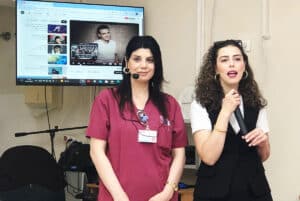 הגיל השלישי-מפגשי בריאות והסברה במרכז שהם