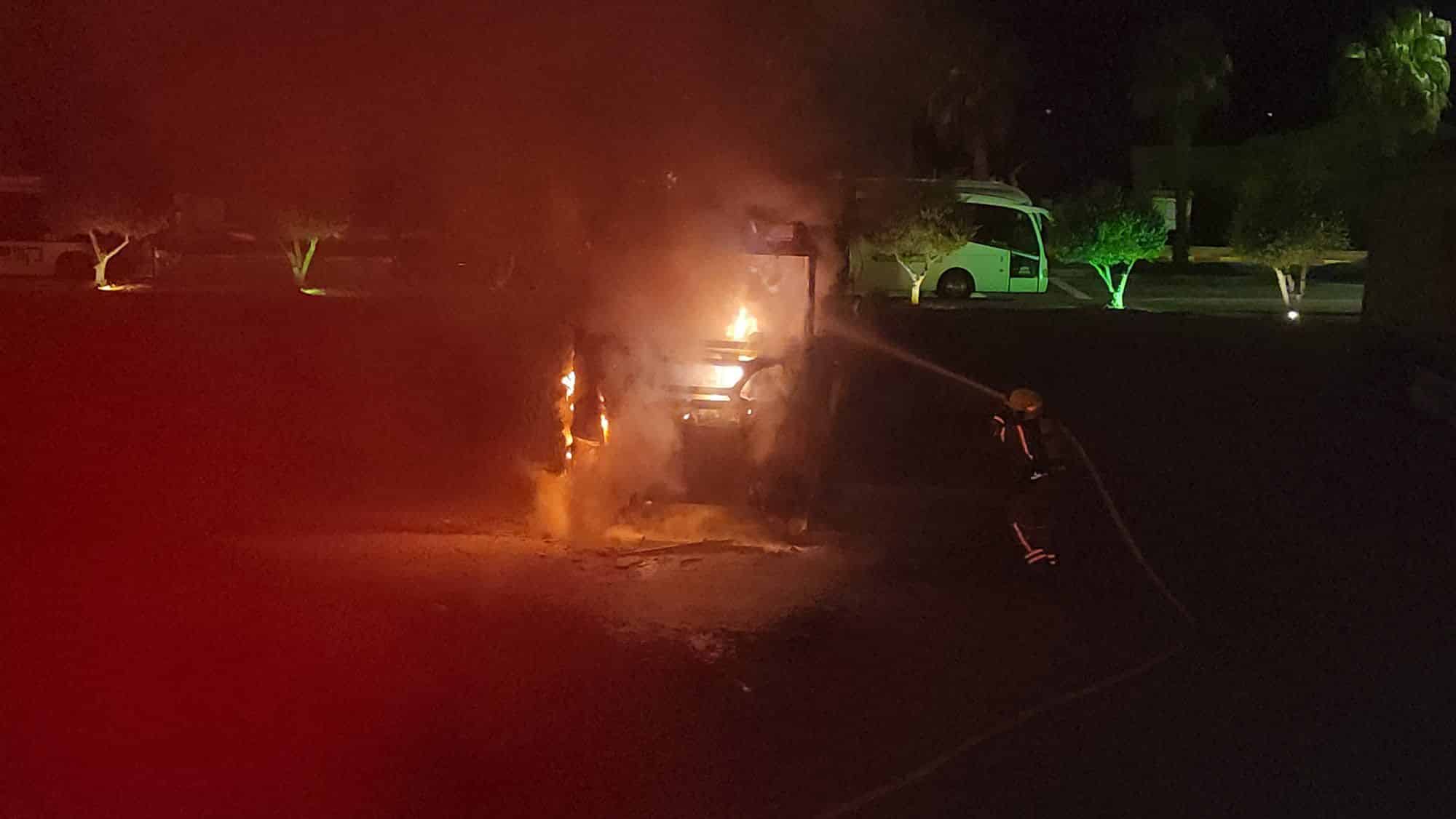 שריפה באור עקיבא