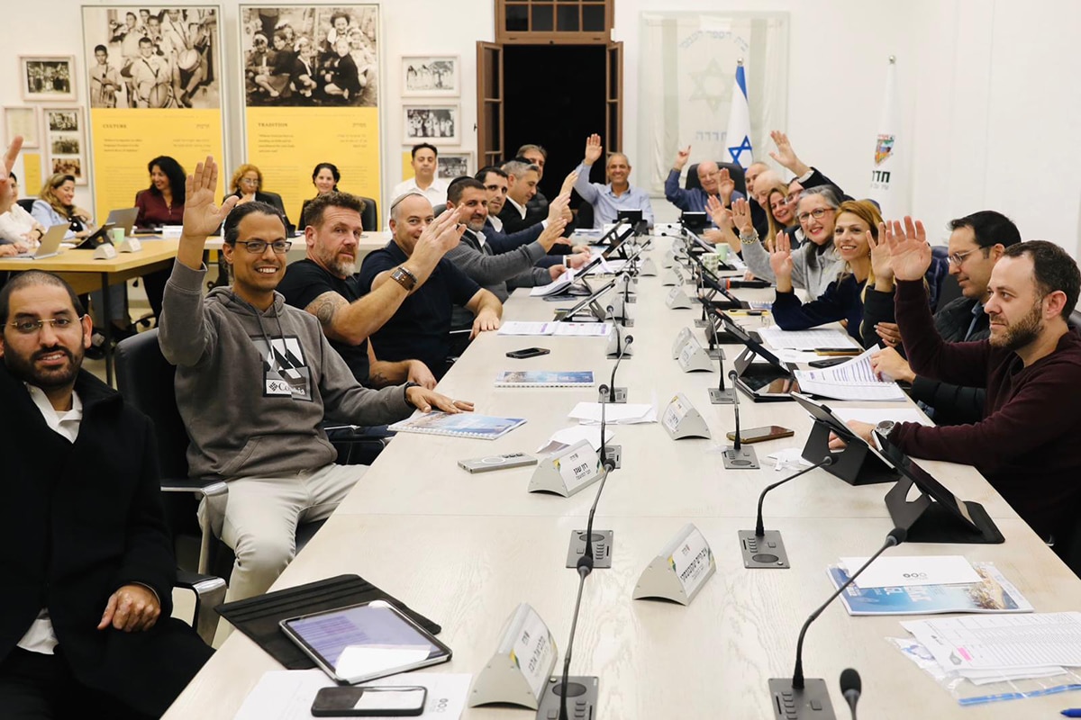 חברי עיריית חדרה. תקציב עיריית חדרה 2026