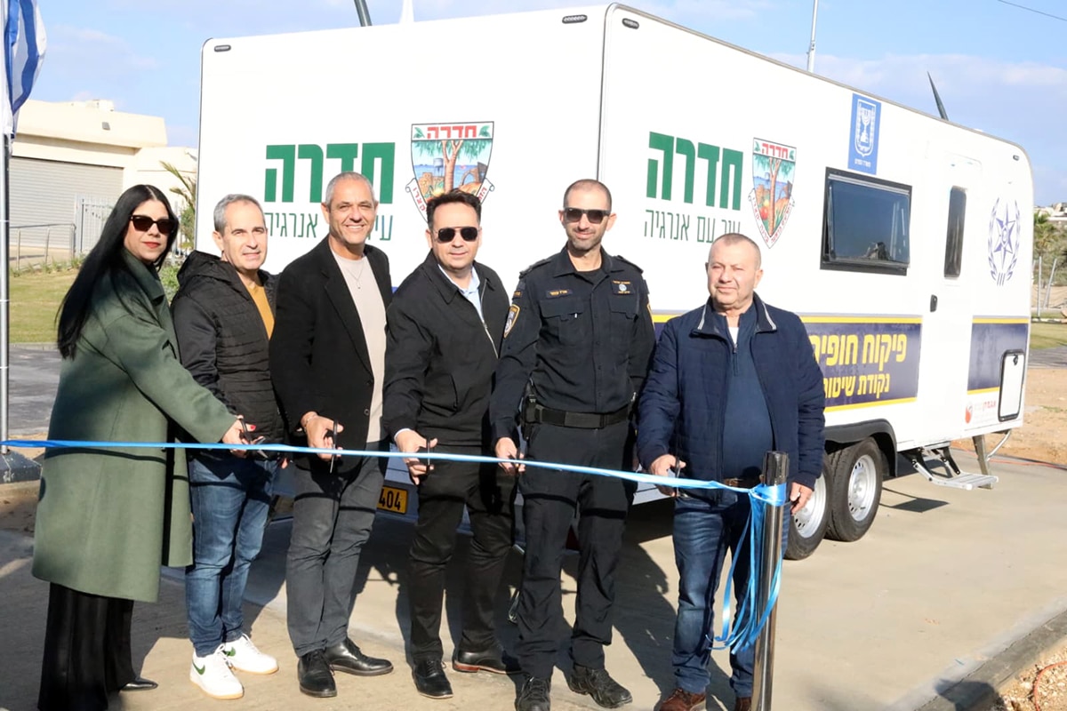 נקודת משטרה בחוף אולגה