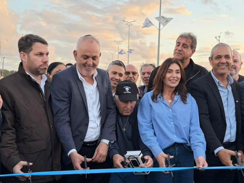 גשר אולגה דרום נפתח לתנועה