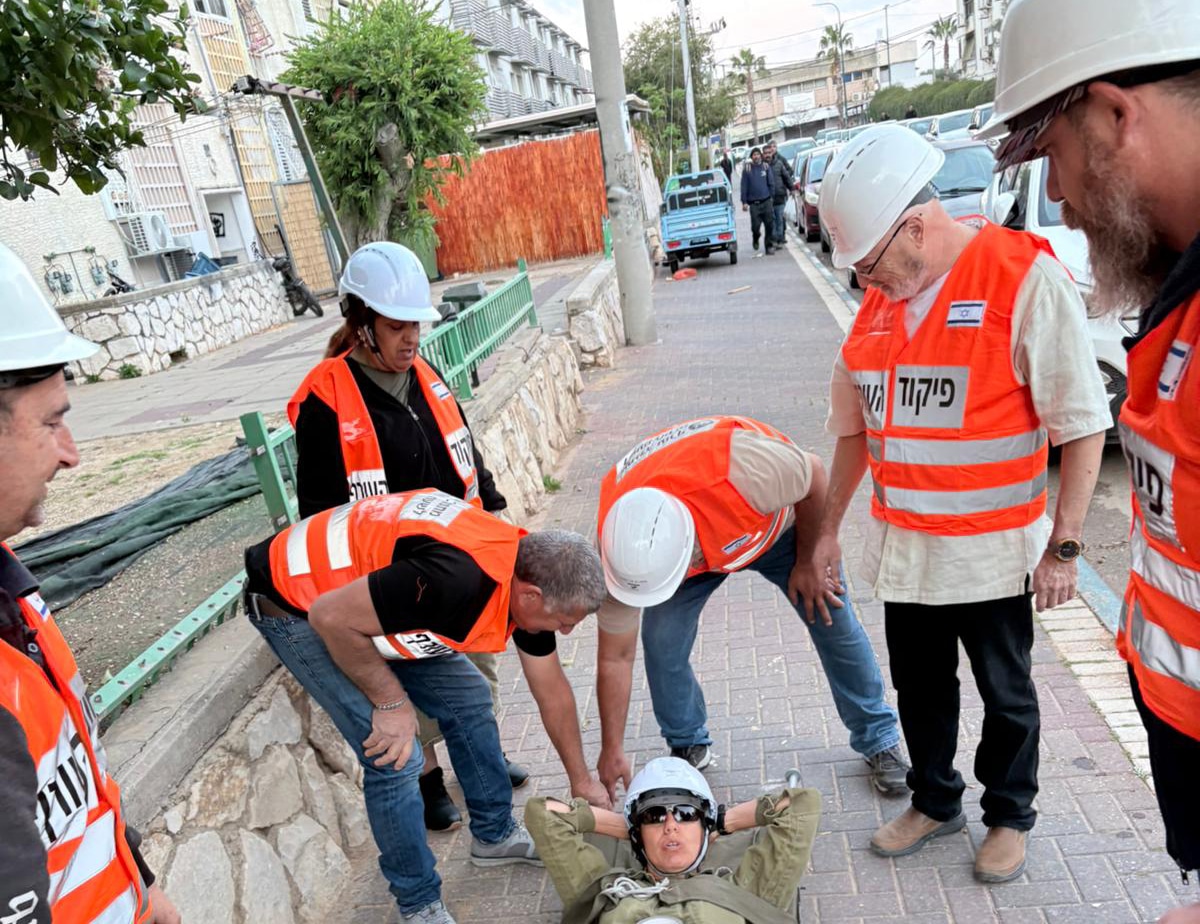 תרגיל סער באור עקיבא